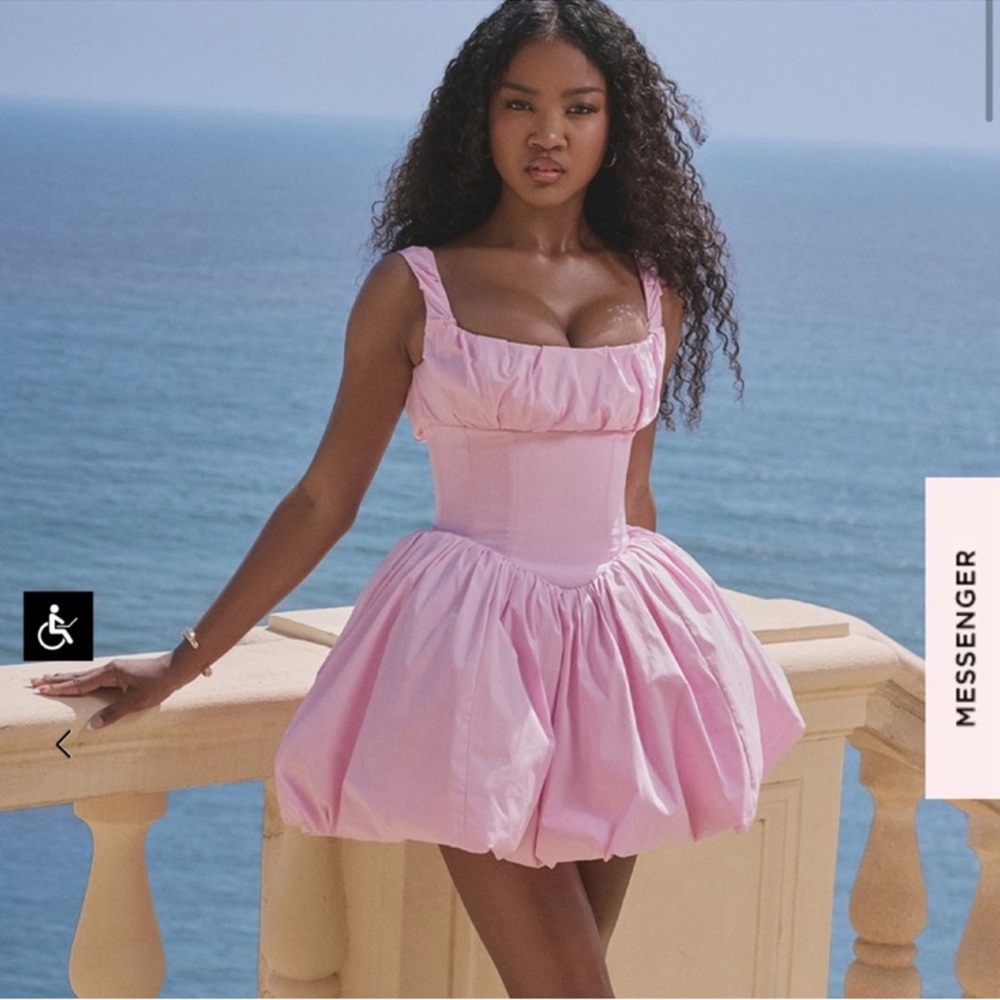 House of CB LE PUFF. Size S
COTTON CANDY COTTON TULLE MINI DRESS